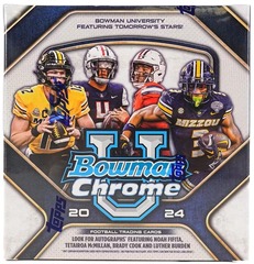 2024 Bowman Chrome University Football MONSTER Box